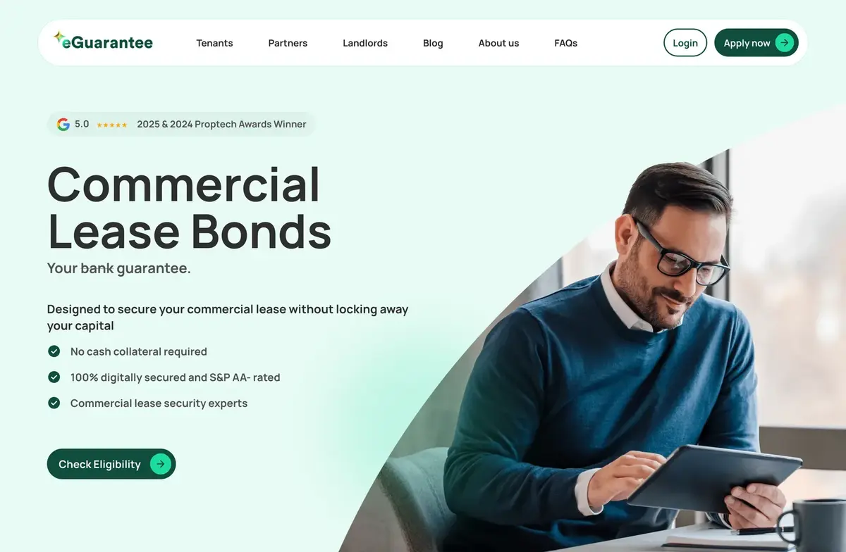 eGuarantee underwriting application